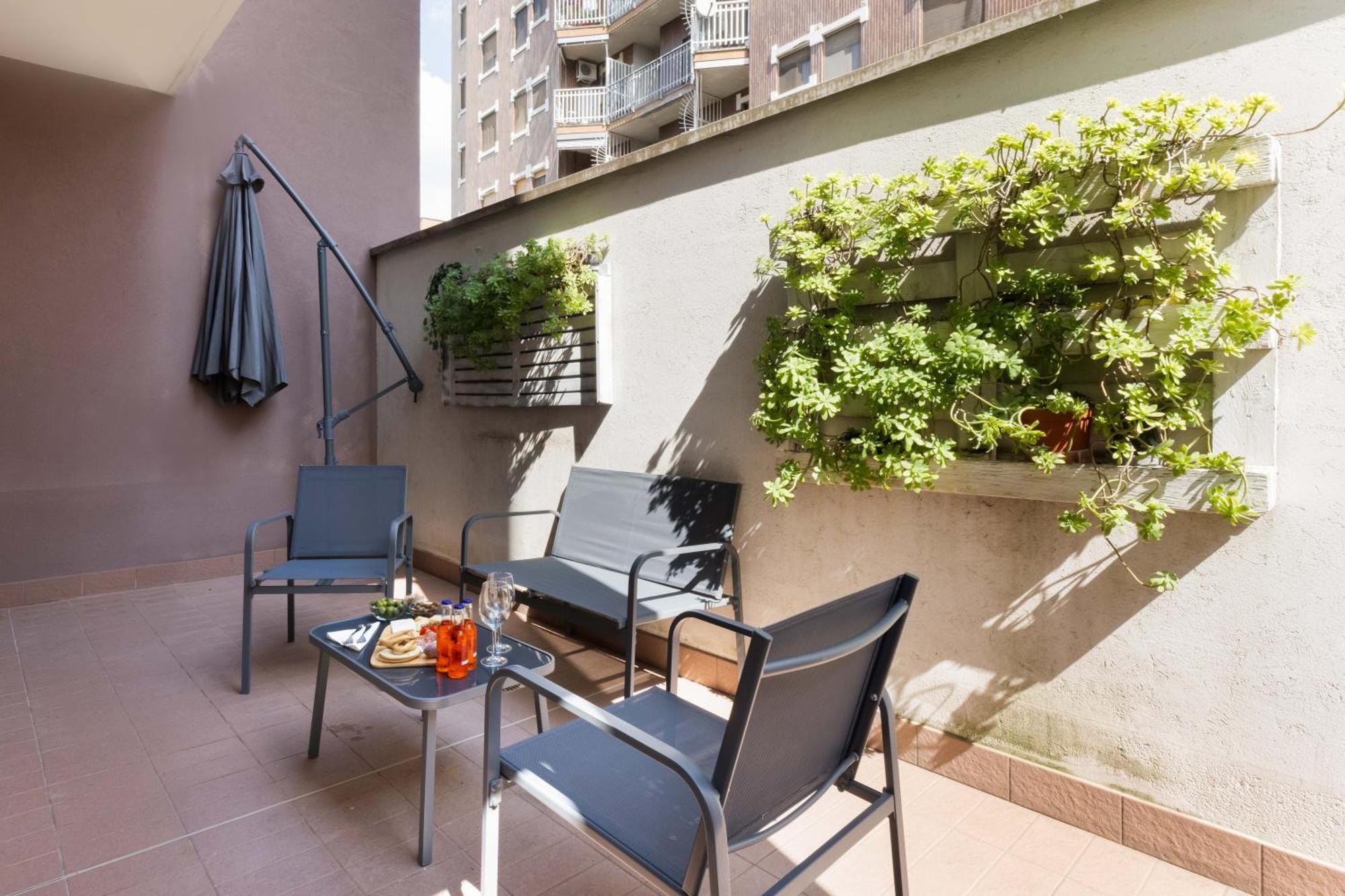 Terrace Milan Con Parcheggio Incluso Lejlighed Eksteriør billede
